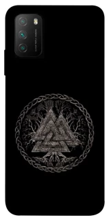 Чохол на Xiaomi Poco M3 Валькнут v3 фото 1 з 1