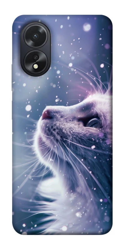 Чохол на Oppo A38 Snow cat фото 1 з 1