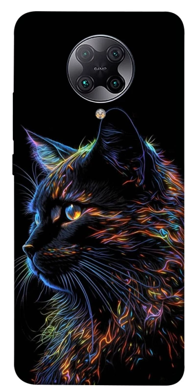 Чохол на Xiaomi Redmi K30 Pro / Poco F2 Pro Чорний кіт фото 1 з 1