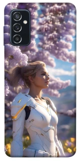 Чехол на Samsung Galaxy M52 Cyber space girl ver.1 фото 1 из 1