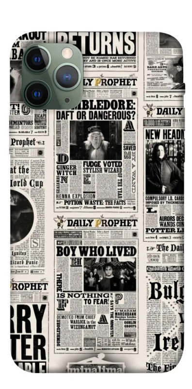Чохол на Apple iPhone 11 Pro (5.8") Harry Potter newspaper фото 1 з 1
