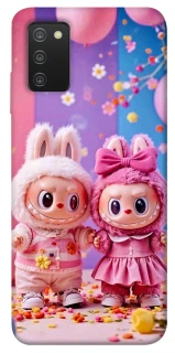 Чехол на Samsung Galaxy A03s Labubu twins ver.2 фото 1 из 1
