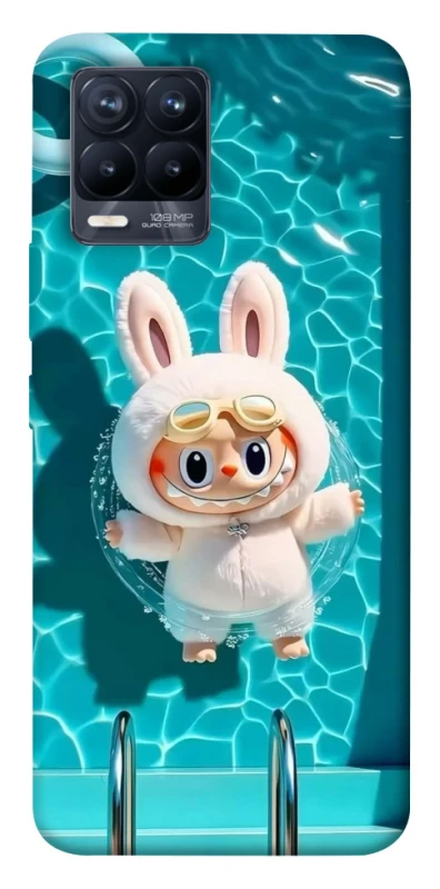 Чохол на Realme 8 Labubu in the pool ver.2 фото 1 з 1