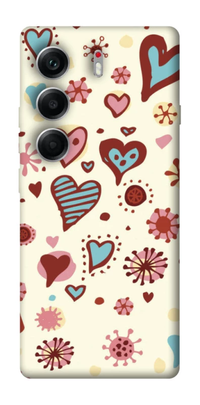 Чехол на Tecno Camon 40 Pretty hearts фото 1 из 1