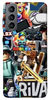 Чохол на Samsung Galaxy S21 FE Roblox collage ver.1 фото 1 з 1