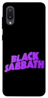 Чохол на Samsung Galaxy A02 Black Sabbath logo ver.1 фото 1 Чохол на Samsung Galaxy A02 Black Sabbath logo ver.1 фото 1 з 1
