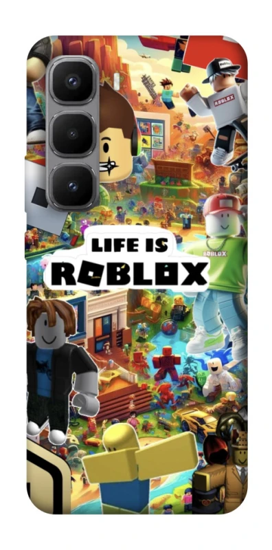 Чохол на Infinix Hot 60 Pro+ Life is Roblox фото 1 з 1