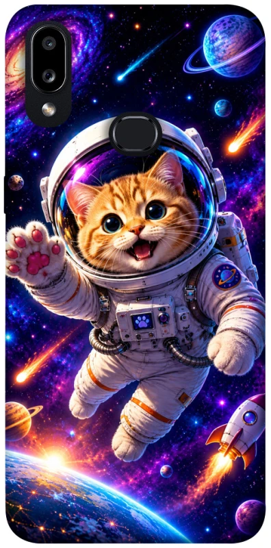 Чохол на Samsung Galaxy A10s Space Cat фото 1 з 1