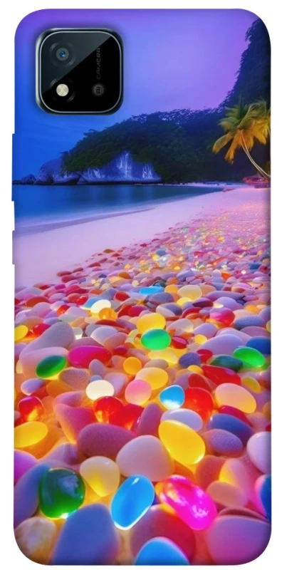 Чохол на Realme C11 (2021) Каміння світиться на березі фото 1 з 1