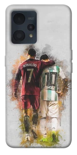 Чохол на Realme 9 4G / 9 Pro+ Ronaldo та Messi фото 1 з 1