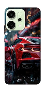 Чехол на Oppo Reno 14 Red sports car фото 1 из 1