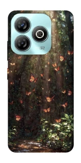 Чехол на ZTE Blade A75 4G butterfly фото 1 из 1