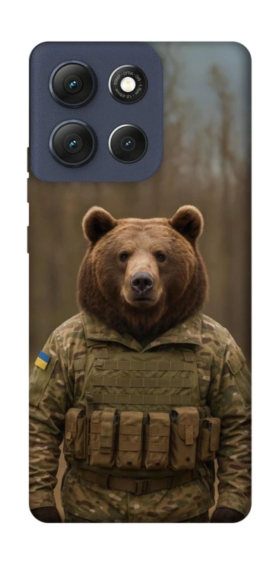 Чохол на Motorola Moto G86 Ведмідь захисник фото 1 з 1