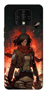 Чехол на TECNO Camon 16 SE Mikasa v2 фото 1 из 1