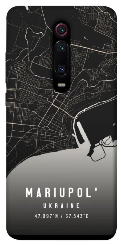 Чохол на Xiaomi Redmi K20 / K20 Pro / Mi9T / Mi9T Pro Mariupol map фото 1 з 1