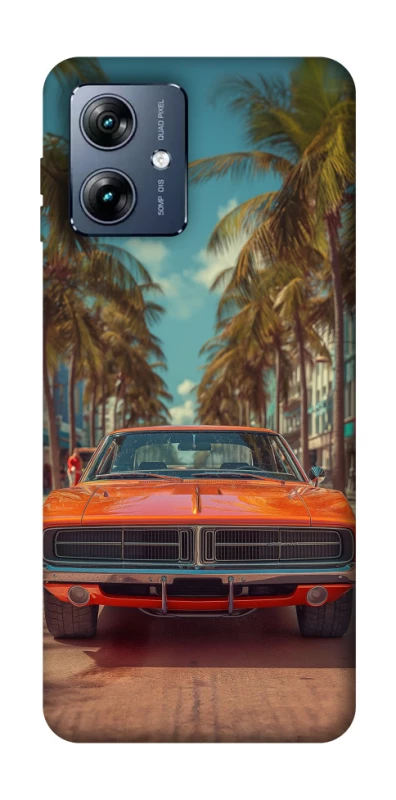 Чохол на Motorola Moto G54 Power Tropical car фото 1 з 1