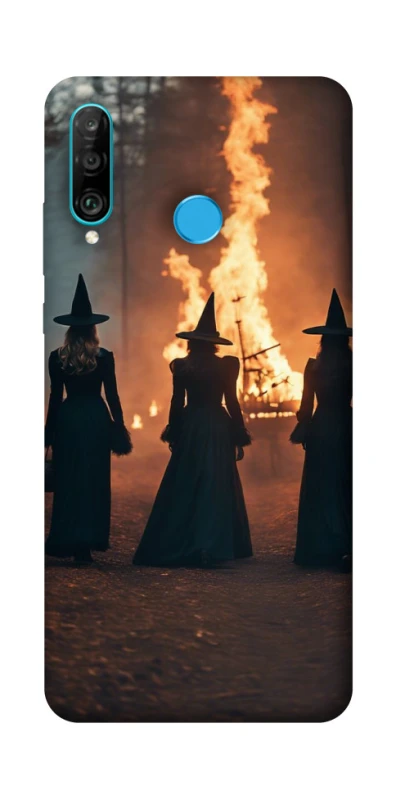 Чохол на Huawei P30 lite Halloween Witch ver.6 фото 1 з 1