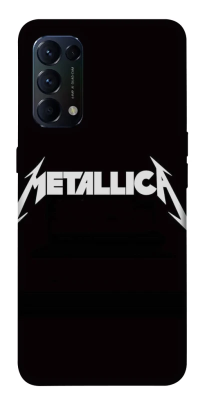 Чохол на Oppo Reno 5 4G Metallica logo фото 1 з 1