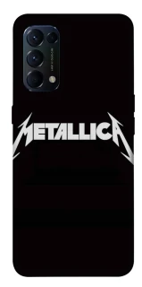 Чехол на Oppo Reno 5 4G Metallica logo фото 1 из 1