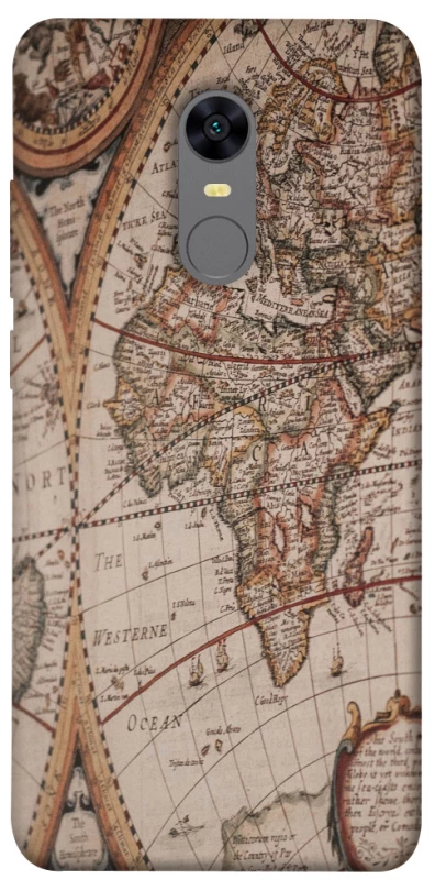 Чехол на Xiaomi Redmi 5 Plus / Redmi Note 5 (Single Camera) Карта путешествий фото 1 из 1