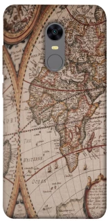 Чехол на Xiaomi Redmi 5 Plus / Redmi Note 5 (Single Camera) Карта путешествий фото 1 из 1