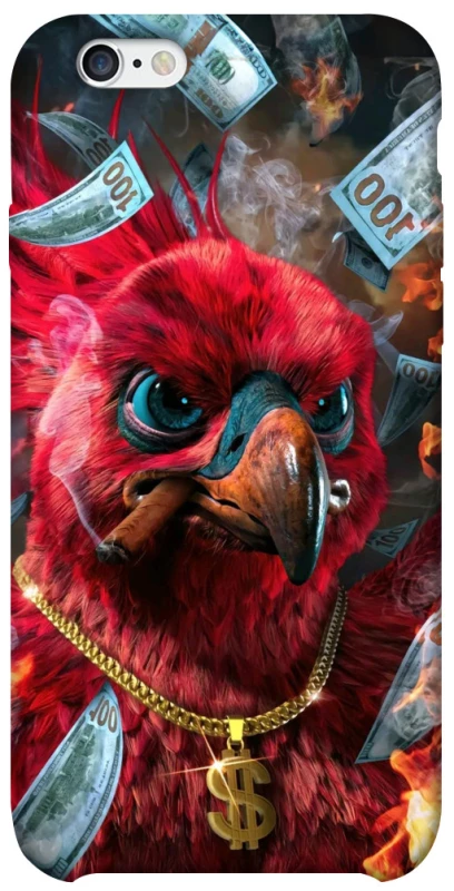 Чохол на Apple iPhone 6/6s (4.7") Папуга фото 1 з 1