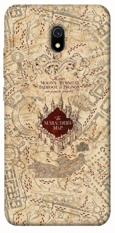 Чохол на Xiaomi Redmi 8a Harry Potter Marauder's Map фото 1 з 1