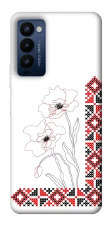 Чехол на TECNO Camon 18 Pro Вышиванка на смартфон фото 1 из 1