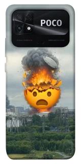 Чохол на Xiaomi Poco C40 Moscow never sleeps ver.2 фото 1 з 1