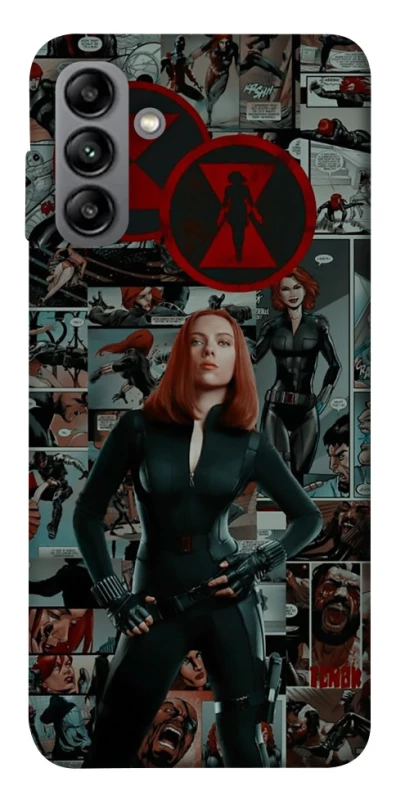Чохол на Samsung Galaxy A04s Black Widow фото 1 з 1