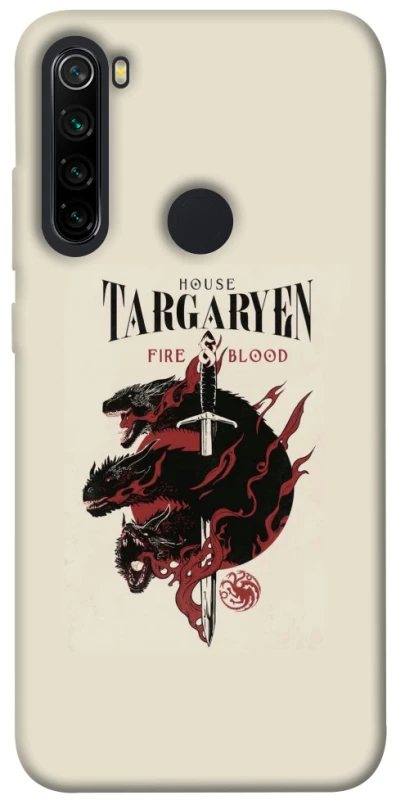 Чехол на Xiaomi Redmi Note 8 House of the Dragon ver.4 фото 1 из 1