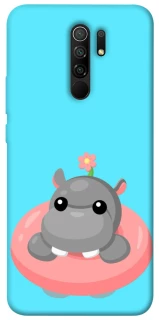Чехол на Xiaomi Redmi 9 Adopt Me Hippo Floatie фото 1 из 1