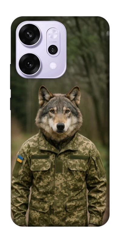 Чохол на Oppo Reno 14 Pro Вовк захисник фото 1 з 1