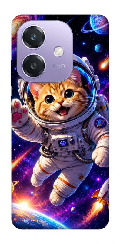 Чохол на Oppo A3X Space Cat фото 1 з 1