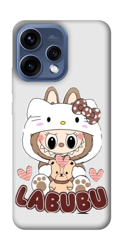 Чехол на Oppo Reno 15 Hello Kitty Labubu фото 1 из 2