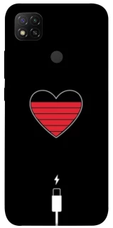 Чехол на Xiaomi Redmi 9C Charge your heart фото 1 из 1