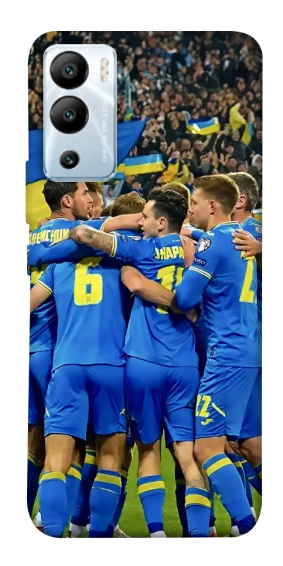 Чехол на Infinix Hot 12i Сборная Украины v3 фото 1 из 1