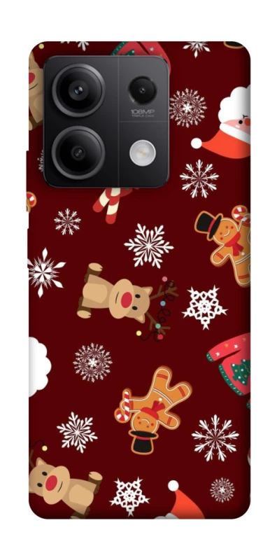 Чохол на Xiaomi Redmi Note 13 5G Новорічний v6 фото 1 з 1
