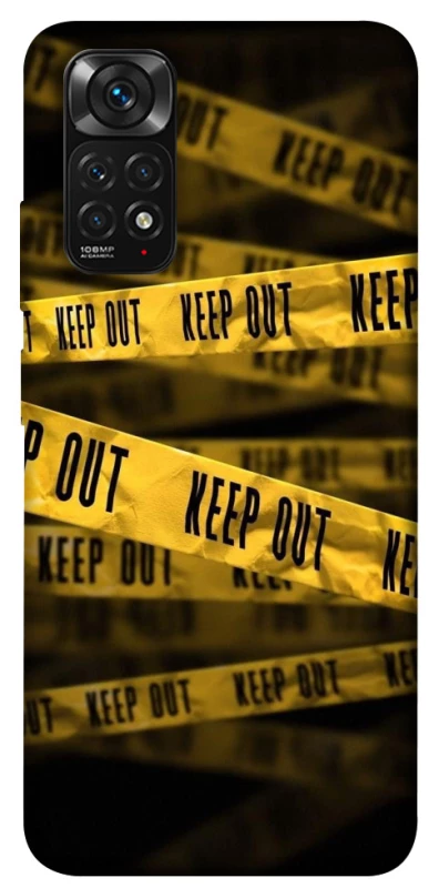 Чехол на Xiaomi Redmi Note 11 (Global) / Note 11S keep out фото 1 из 1