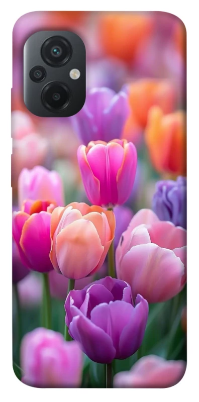 Чохол на Xiaomi Poco M5 Тюльпанове поле фото 1 з 1