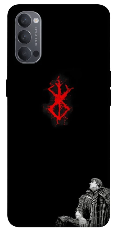 Чохол на Oppo Reno 4 berserk black фото 1 з 1