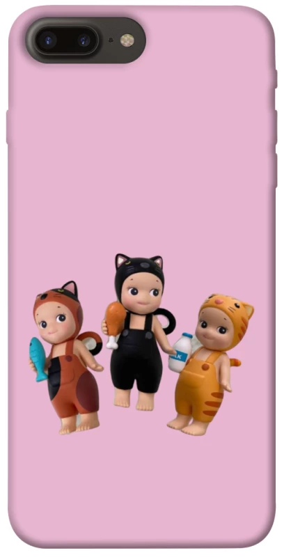 Чохол на Apple iPhone 7 plus / 8 plus Cat Cafe Trio фото 1 з 1