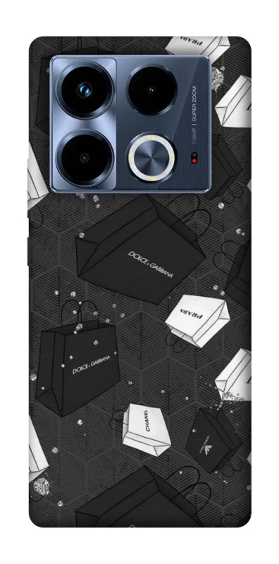 Чохол на Infinix Note 40 4G Fashion collage ver.3 фото 1 з 1