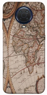 Чохол на Nokia G20 / G10 / 6.3 Карта подорожей фото 1 з 1
