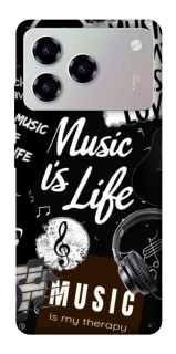 Чохол на ZTE Blade A76 Music is Life фото 1 з 1