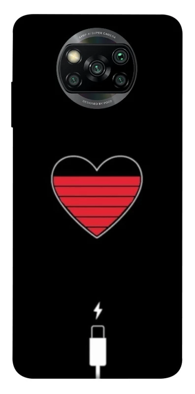 Чохол на Xiaomi Poco X3 NFC / Poco X3 Pro Charge your heart фото 1 з 1