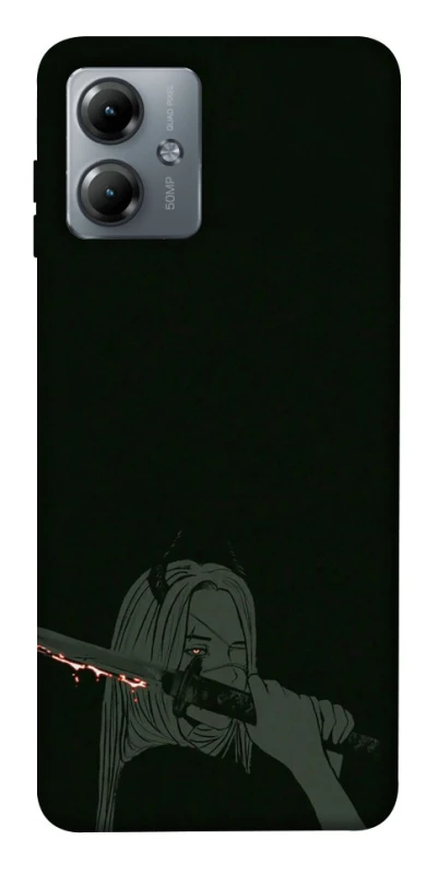 Чохол на Motorola Moto G14 Людина-бензопила фото 1 з 1