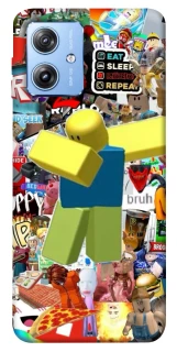 Чохол на Motorola Moto G84 Roblox style фото 1 з 1