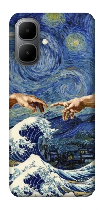 Чехол на Infinix Smart 10 Art collage ver.7 фото 1 из 1