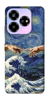 Чехол на ZTE Nubia V60 Art collage ver.7 фото 1 из 1